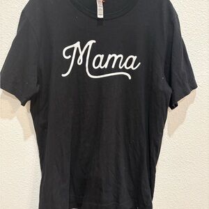 Black 'Mama' Graphic T-Shirt